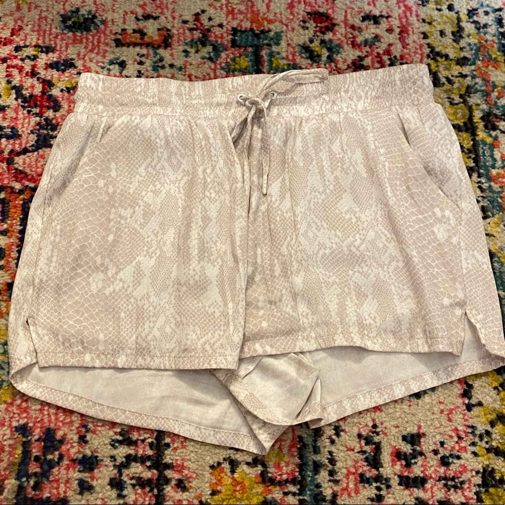David Lerner NY Snakeskin Shorts
